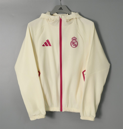 Real Madrid Jersey 2026-2027 Football Soccer Windbreaker