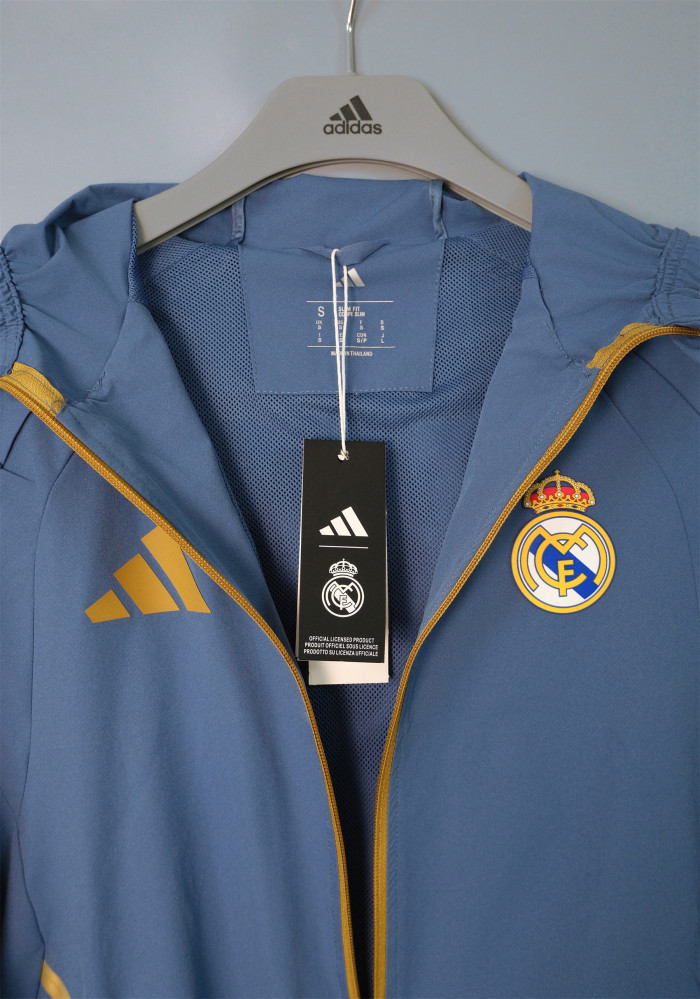Real Madrid Jersey 2026-2027 Football Soccer Windbreaker