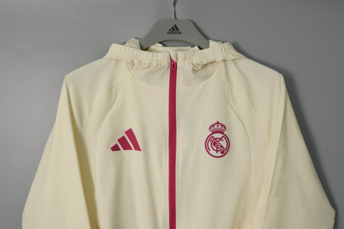 Real Madrid Jersey 2026-2027 Football Soccer Windbreaker