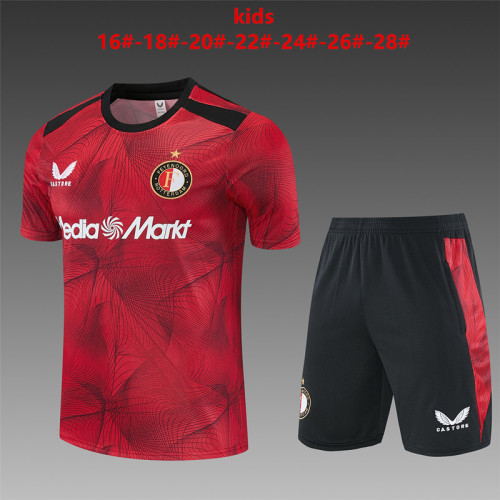 Kids Feyenoord Training Tracksuits 2026-2027 Football Kit Soccer Jersey