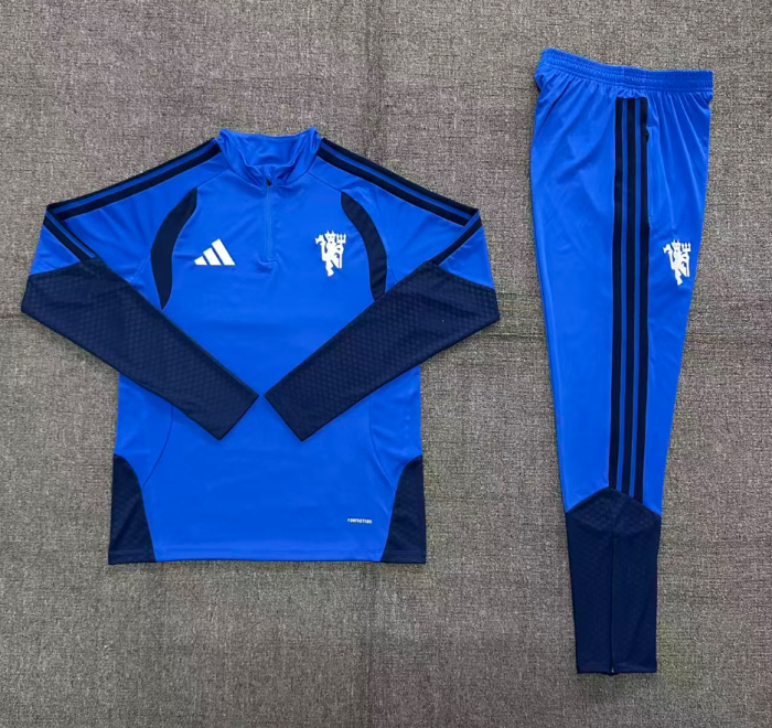 Kids Man United Training Tracksuits 2026-2027 Football Kit Soccer Jersey