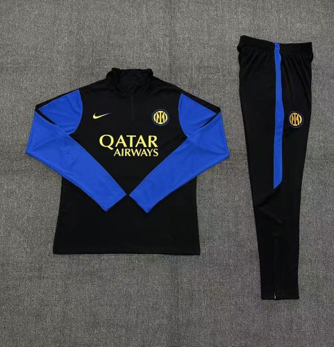 Kids Inter Milan Training Tracksuits 2026-2027 Football Kit Soccer Jersey