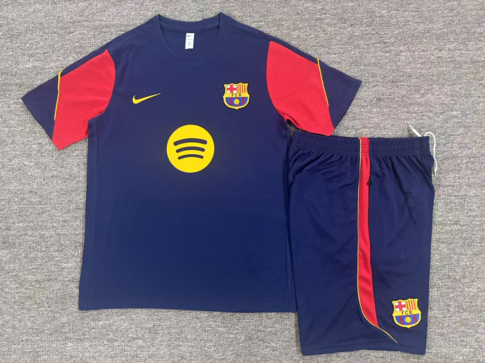 Kids Barcelona Training Tracksuits 2026-2027 Football Kit Soccer Jersey