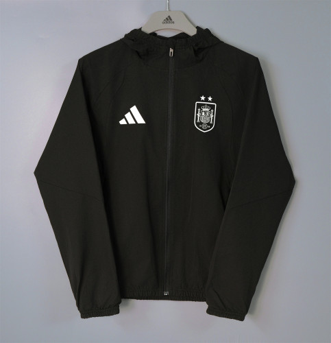 Spain Jacket 2026 Football Soccer Windbreaker