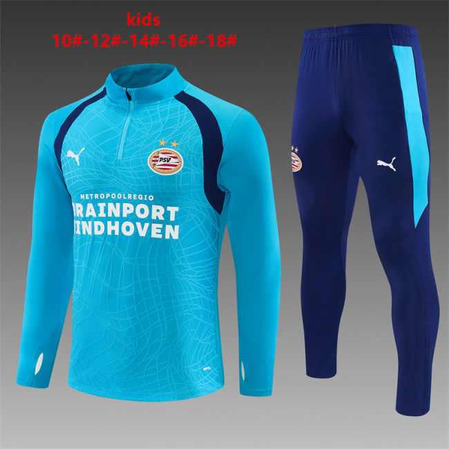 Kids Eindhoven Training Tracksuits 2026-2027 Football Kit Soccer Jersey