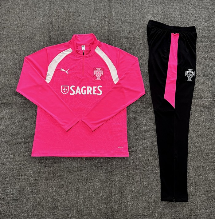 Kids Portugal Training Tracksuits 2026-2027 Football Kit Soccer Jersey