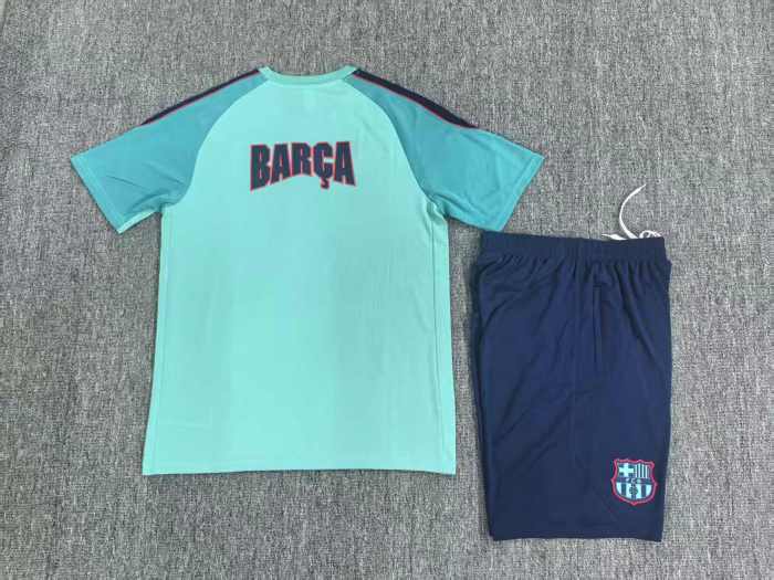 Kids Barcelona Training Tracksuits 2026-2027 Football Kit Soccer Jersey