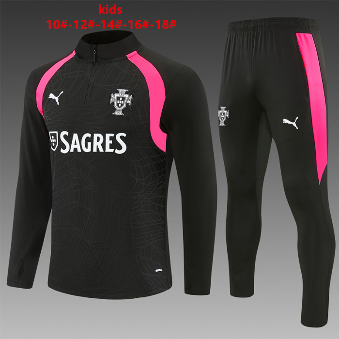 Kids Portugal Training Tracksuits 2026-2027 Football Kit Soccer Jersey