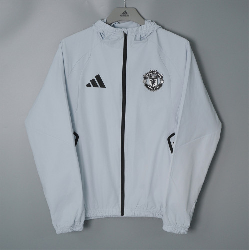 Manchester United Training Jacket 2026-2027 Football Kit Soccer Windbreaker