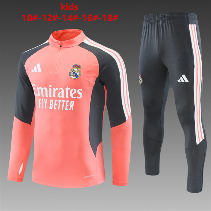 Kids Real Madrid Training Tracksuits 2026-2027 Football Kit Soccer Jersey