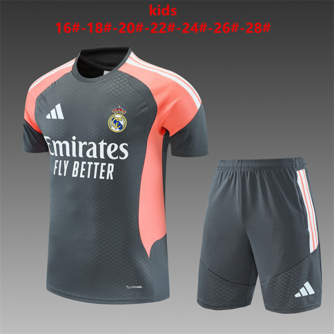 Kids Real Madrid Training Tracksuits 2026-2027 Football Kit Soccer Jersey