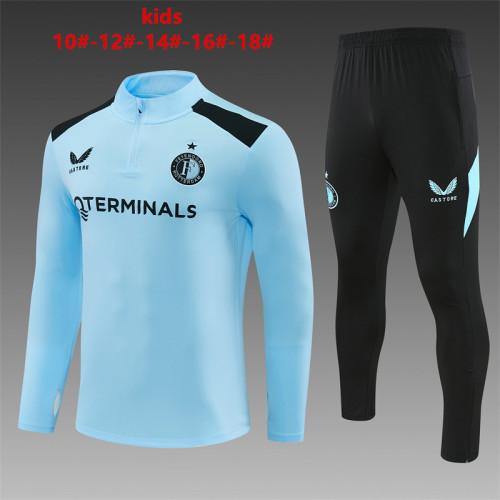 Kids Feyenoord Training Tracksuits 2026-2027 Football Kit Soccer Jersey