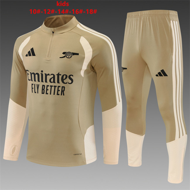 Kids Arsenal Training Tracksuits 2026-2027 Football Kit Soccer Jersey