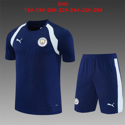 Kids Manchester City Training Tracksuits 2026-2027 Football Kit Soccer Jersey
