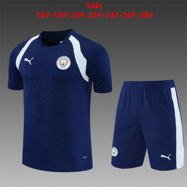 Kids Manchester City Training Tracksuits 2026-2027 Football Kit Soccer Jersey