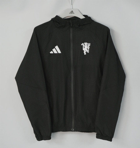 Manchester United Training Jacket 2026-2027 Football Kit Soccer Windbreaker