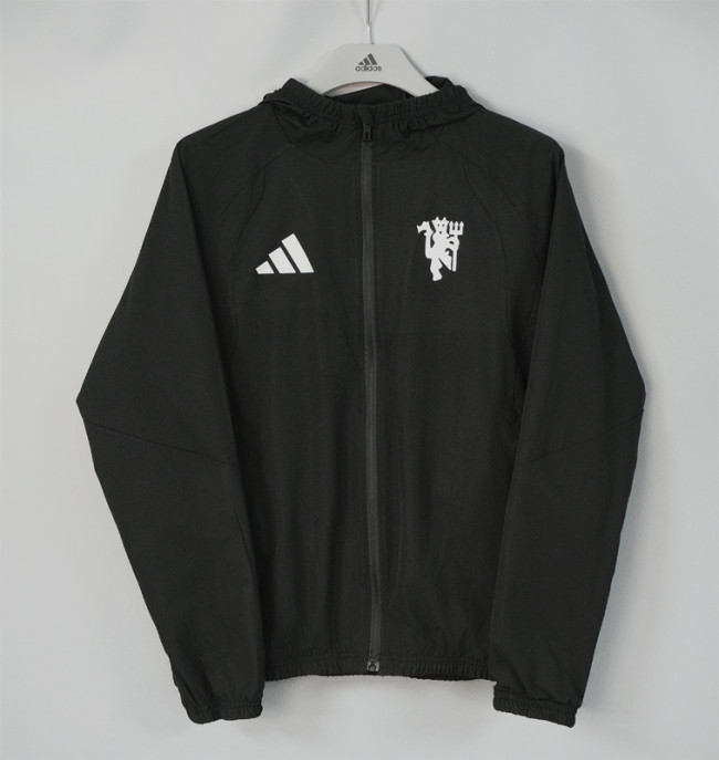 Manchester United Training Jacket 2026-2027 Football Kit Soccer Windbreaker