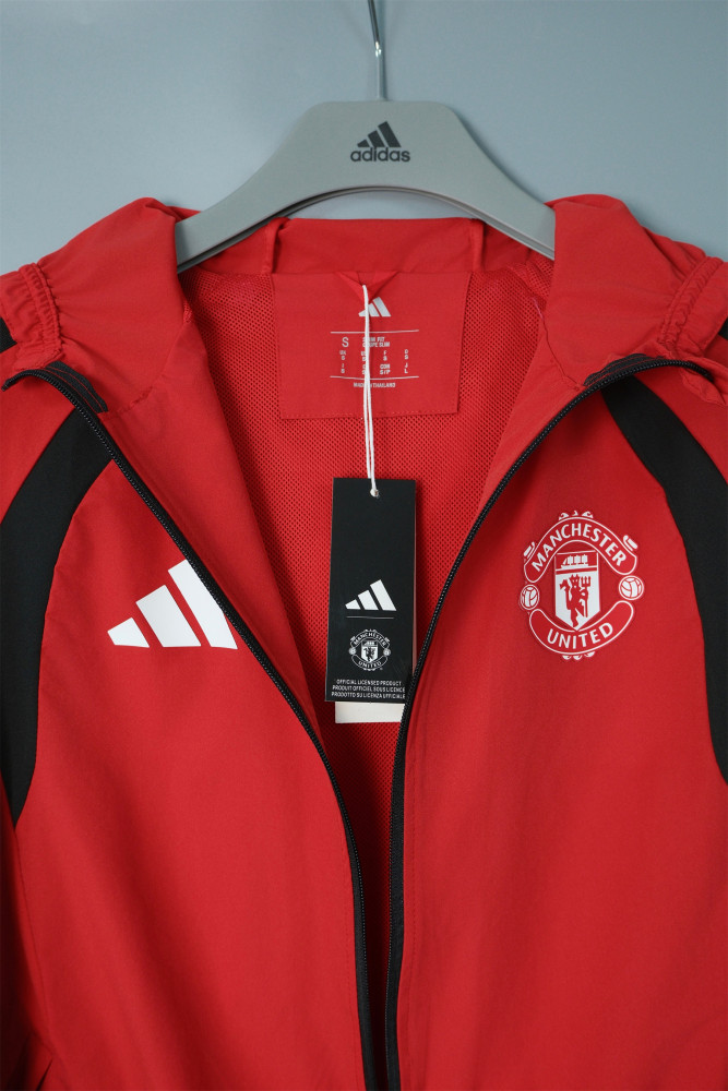 Manchester United Training Jacket 2026-2027 Football Kit Soccer Windbreaker