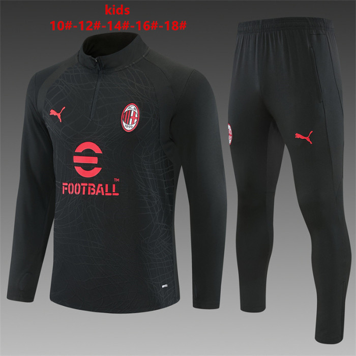 Kids AC Milan Training Tracksuits 2026-2027 Football Kit Soccer Jersey