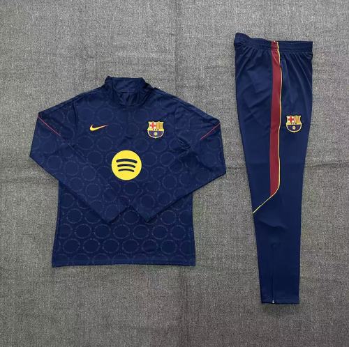 Kids Barcelona Training Tracksuits 2026-2027 Football Kit Soccer Jersey