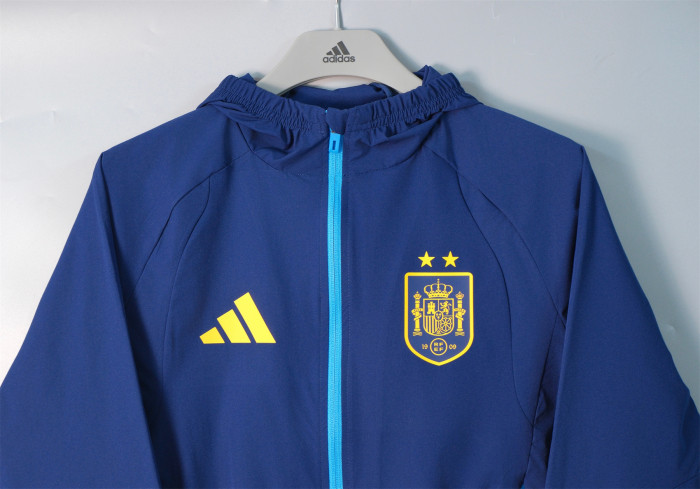 Spain Jacket 2026 Football Soccer Windbreaker