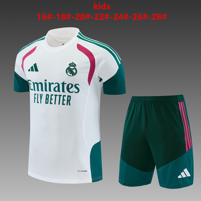 Kids Real Madrid Training Tracksuits 2026-2027 Football Kit Soccer Jersey