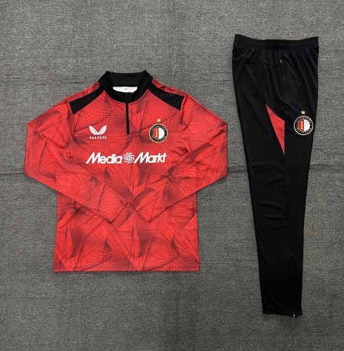 Kids Feyenoord Training Tracksuits 2026-2027 Football Kit Soccer Jersey
