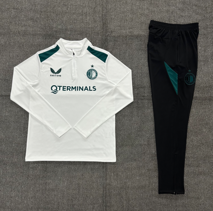 Kids Feyenoord Training Tracksuits 2026-2027 Football Kit Soccer Jersey