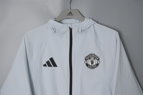 Manchester United Training Jacket 2026-2027 Football Kit Soccer Windbreaker