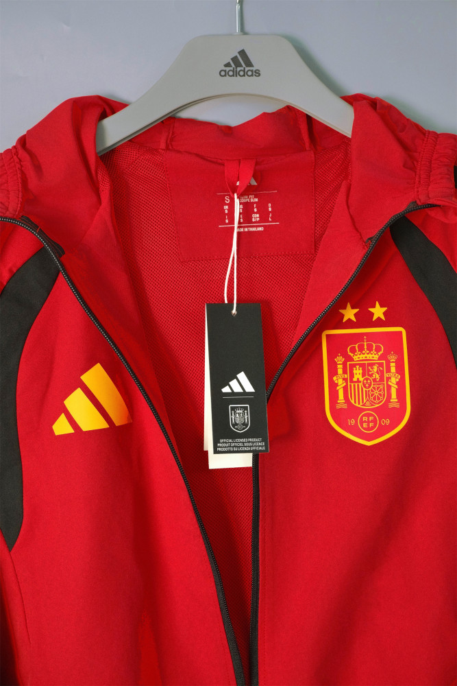 Spain Jacket 2026 Football Soccer Windbreaker