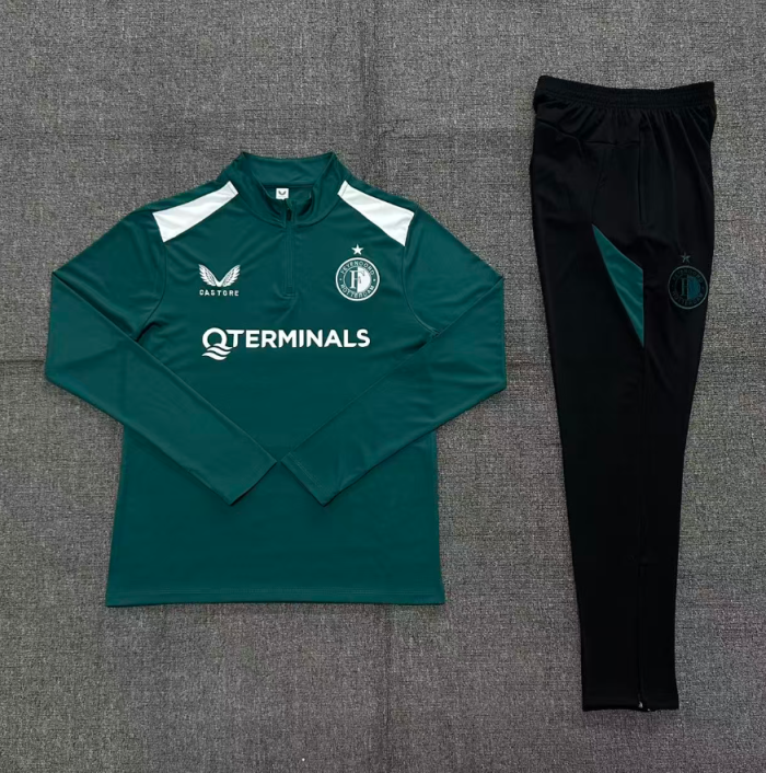 Kids Feyenoord Training Tracksuits 2026-2027 Football Kit Soccer Jersey