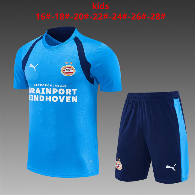 Kids Eindhoven Training Tracksuits 2026-2027 Football Kit Soccer Jersey