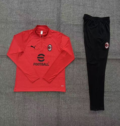 Kids AC Milan Training Tracksuits 2026-2027 Football Kit Soccer Jersey