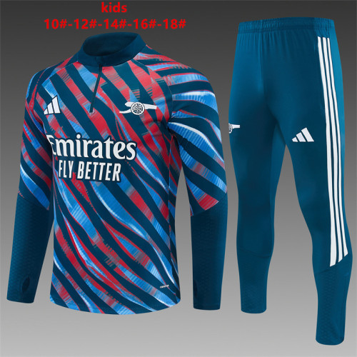 Kids Arsenal Training Tracksuits 2026-2027 Football Kit Soccer Jersey