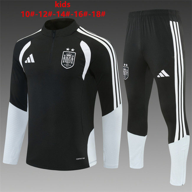 Kids Spain Training Tracksuits 2026 Football Kit Soccer Jersey