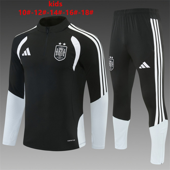 Kids Spain Training Tracksuits 2026 Football Kit Soccer Jersey