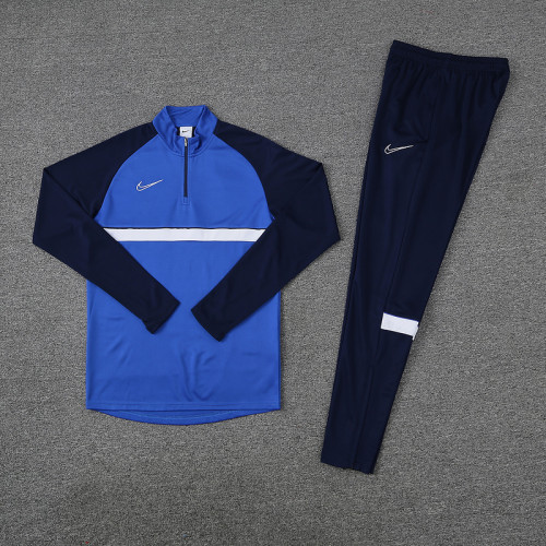 NB03 Royal Blue MEN 1/4 Zipper TrackSuit