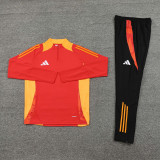 AB07 Red MEN 1/4 Zipper TrackSuit
