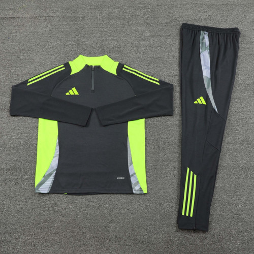 AB07 Dark Gray MEN 1/4 Zipper TrackSuit
