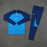 NB02 Azure MEN 1/4 Zipper TrackSuit