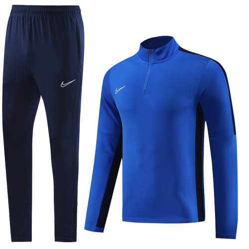 NB05 Royal Blue MEN 1/4 Zipper TrackSuit