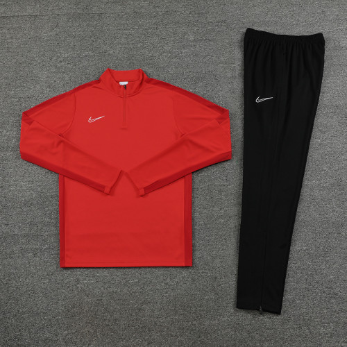 NB05 Red MEN 1/4 Zipper TrackSuit