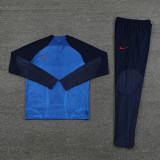 NB06 Royal Blue MEN 1/4 Zipper TrackSuit