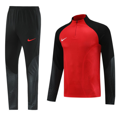 AB01 Royal Blue MEN 1/4 Zipper TrackSuit