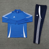AB06 Royal Blue MEN 1/4 Zipper TrackSuit