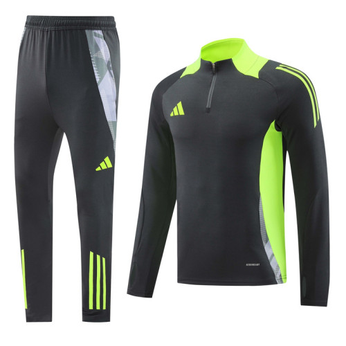 AB07 Dark Gray MEN 1/4 Zipper TrackSuit