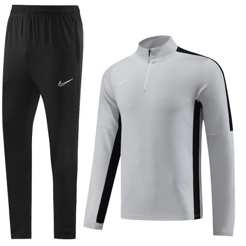 NB05 Grey MEN 1/4 Zipper TrackSuit