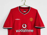 2000∕02 Manchester United Home Retro Jersey