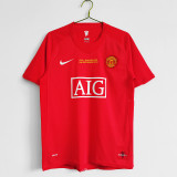 2007∕08 Manchester United Home Retro Jersey ULC Finals