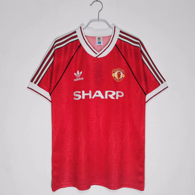 1991/92 Manchester United Home Retro Jersey